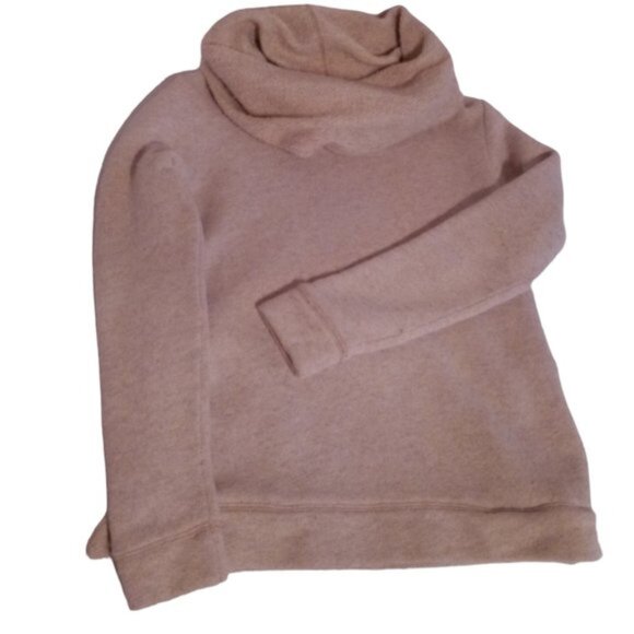 J Crew cowl neck beige knit top sweatshirt sz XS - Picture 3 of 11